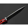 CJRB нож складной Shale J1943-BRE сталь AR-RPM9 стоунвош, рукоять G10 black & red