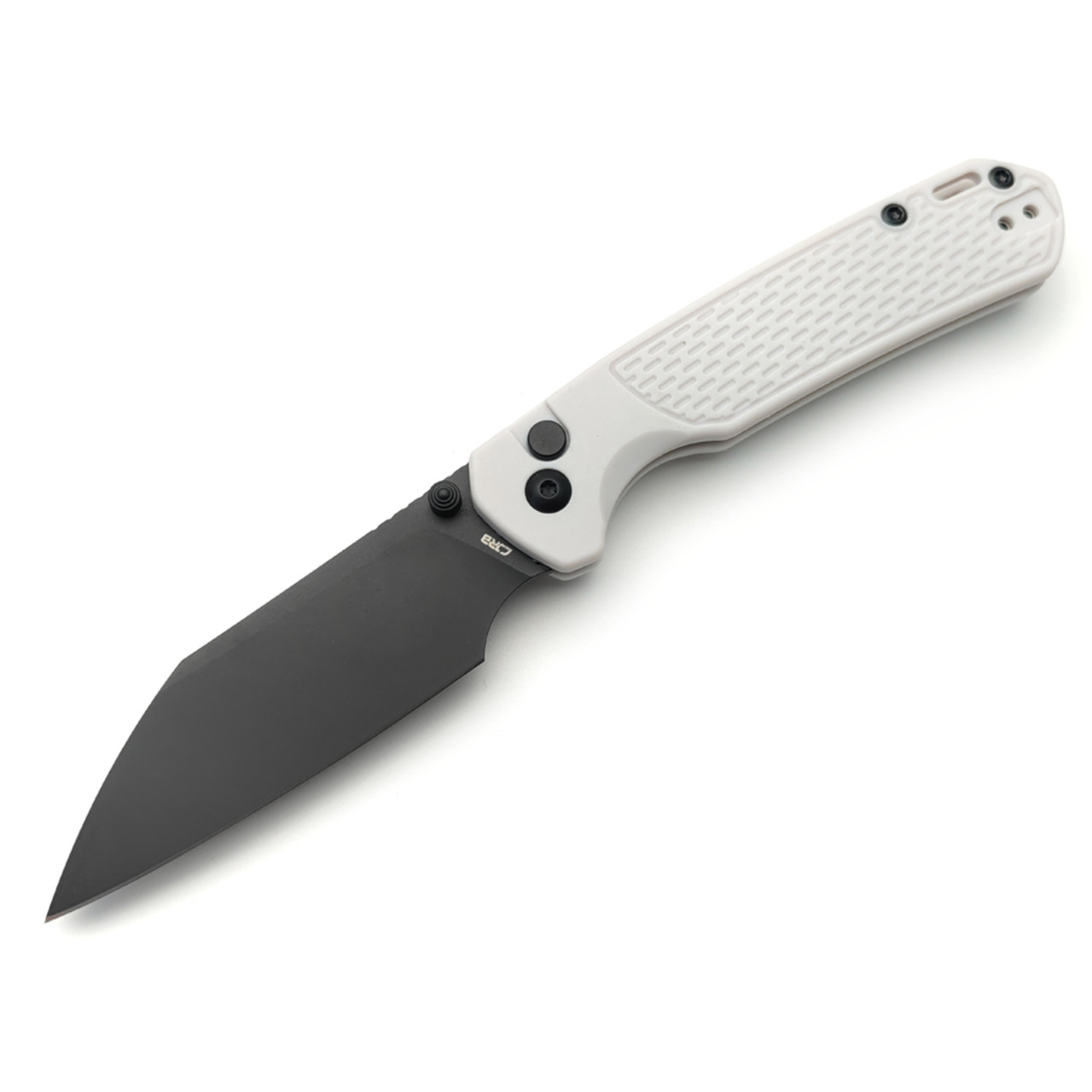 CJRB нож складной Pyrite Light J1945-BGY сталь AR-RPM9 black, рукоять FRN white