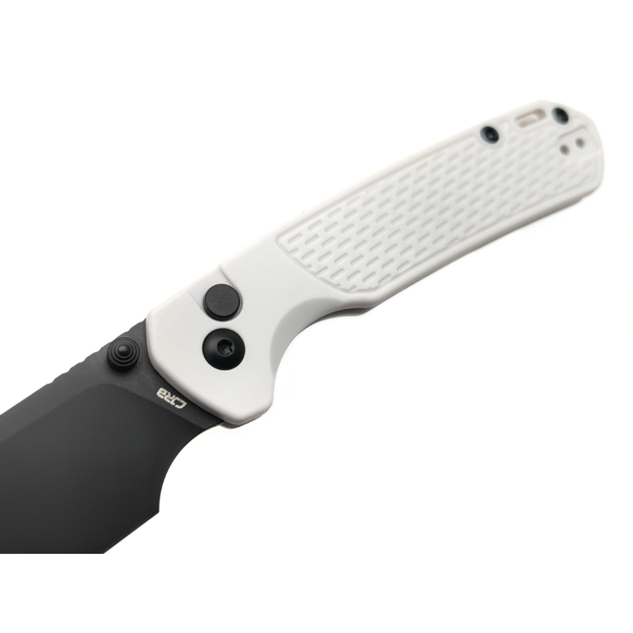 CJRB нож складной Pyrite Light J1945-BGY сталь AR-RPM9 black, рукоять FRN white