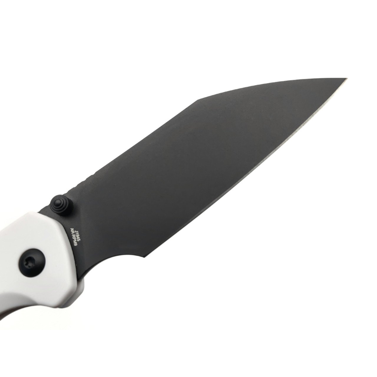 CJRB нож складной Pyrite Light J1945-BGY сталь AR-RPM9 black, рукоять FRN white