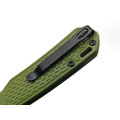 CJRB нож складной Pyrite Light J1945-BGN сталь AR-RPM9 black, рукоять FRN OD green