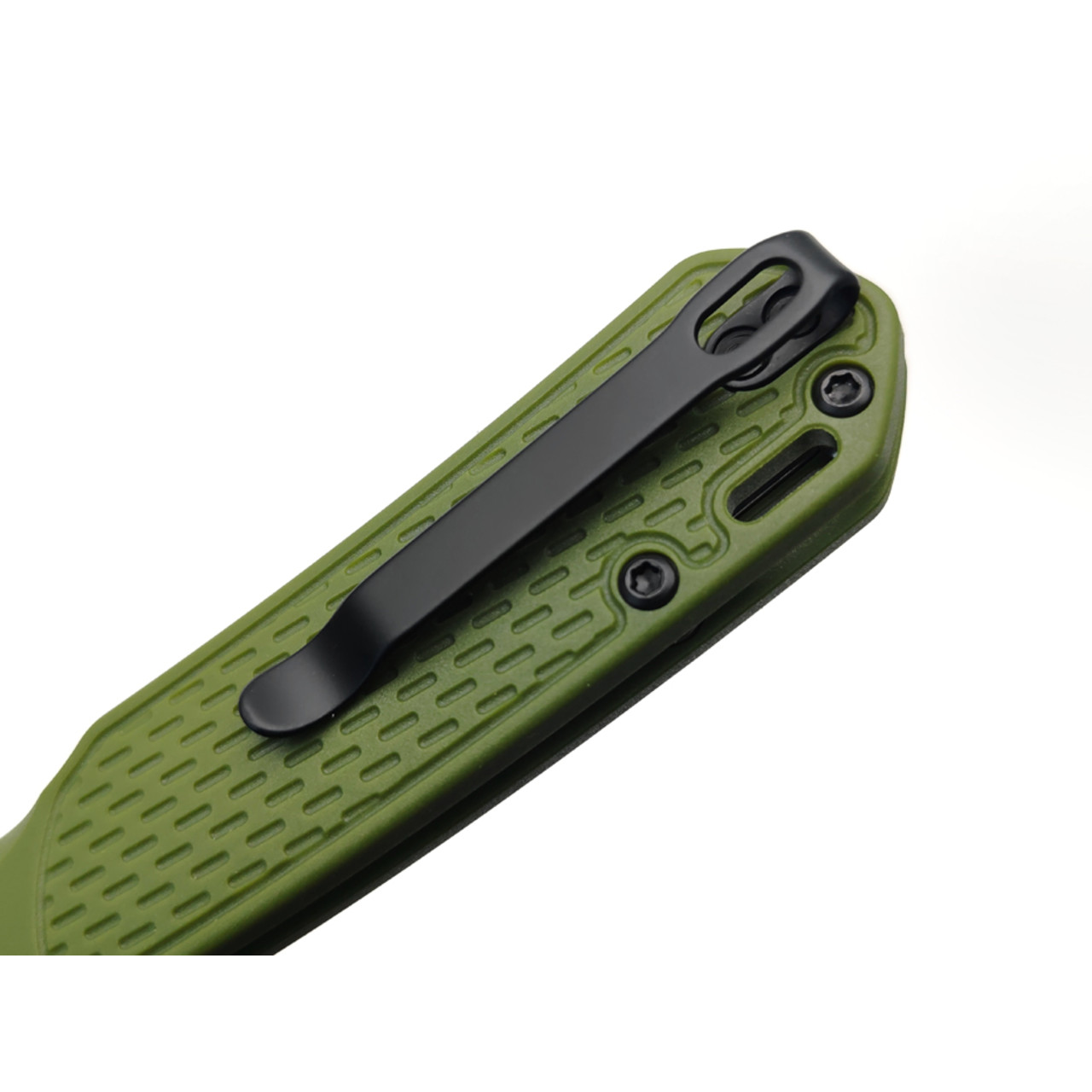 CJRB нож складной Pyrite Light J1945-BGN сталь AR-RPM9 black, рукоять FRN OD green