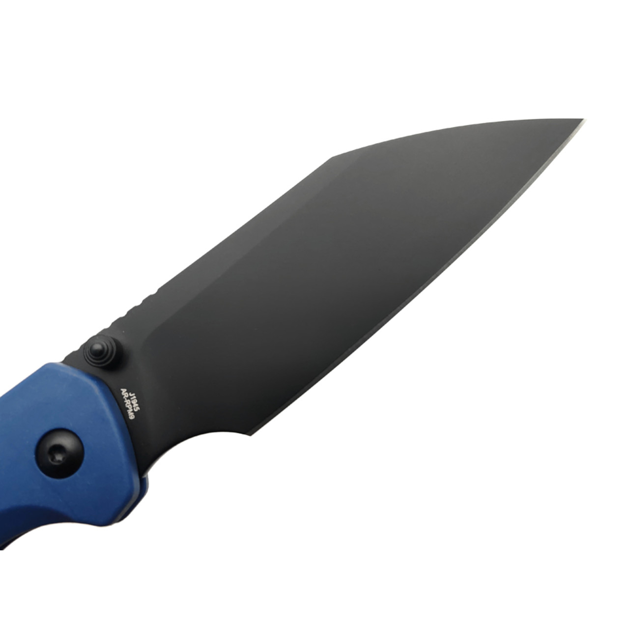 CJRB нож складной Pyrite Light J1945-BBU сталь AR-RPM9 black, рукоять FRN blue