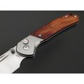 CJRB нож складной Pyrite Bowie J1942-RW сталь AR-RPM9 satin, рукоять Rosewood