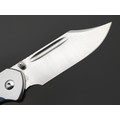 CJRB нож складной Pyrite Bowie J1942-RW сталь AR-RPM9 satin, рукоять Rosewood
