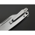 CJRB нож складной Pyrite Bowie J1942-ST сталь AR-RPM9 стоунвош, рукоять Stainless Steel