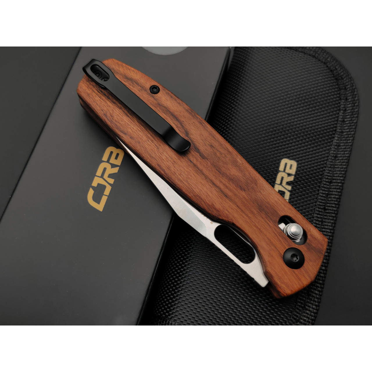 CJRB складной нож Prado J1936-WD сталь AR-RPM9, рукоять Rosewood