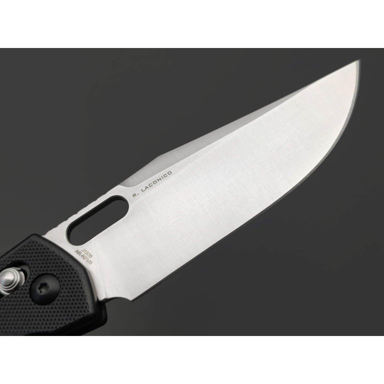 CJRB нож складной Prado J1936-BK сталь AR-RPM9, рукоять G10 black