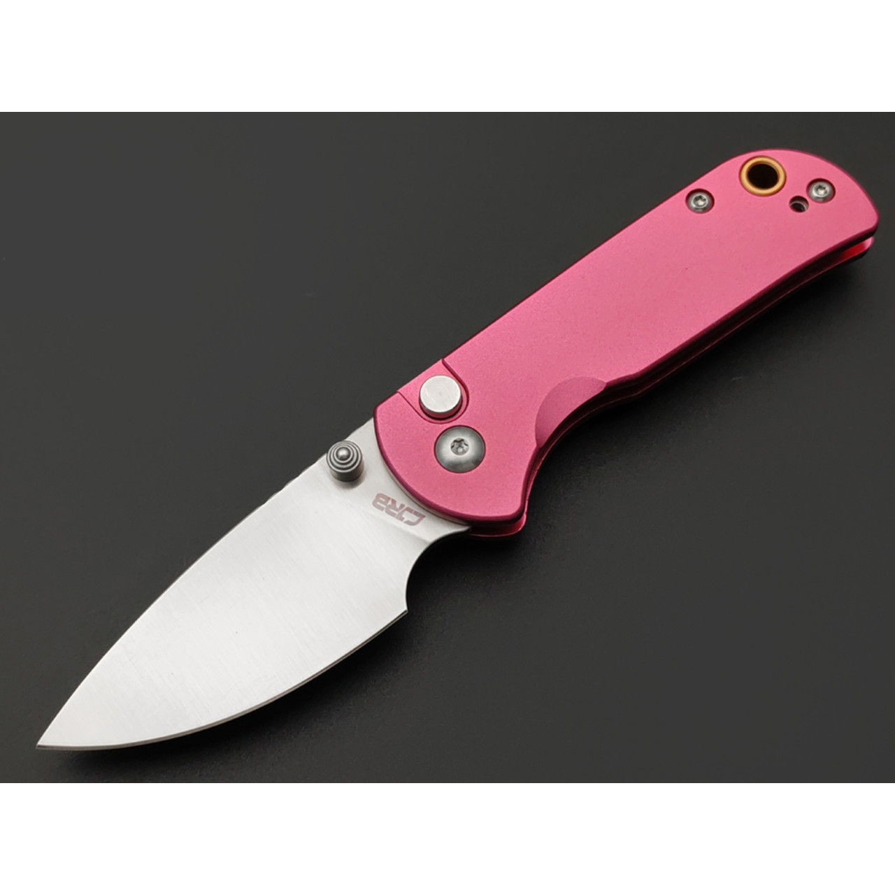 CJRB нож складной Mica J1934-PK сталь AR-RPM9, рукоять Aluminum pink