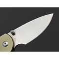 CJRB нож складной Mica J1934-GN сталь AR-RPM9, рукоять Aluminum green