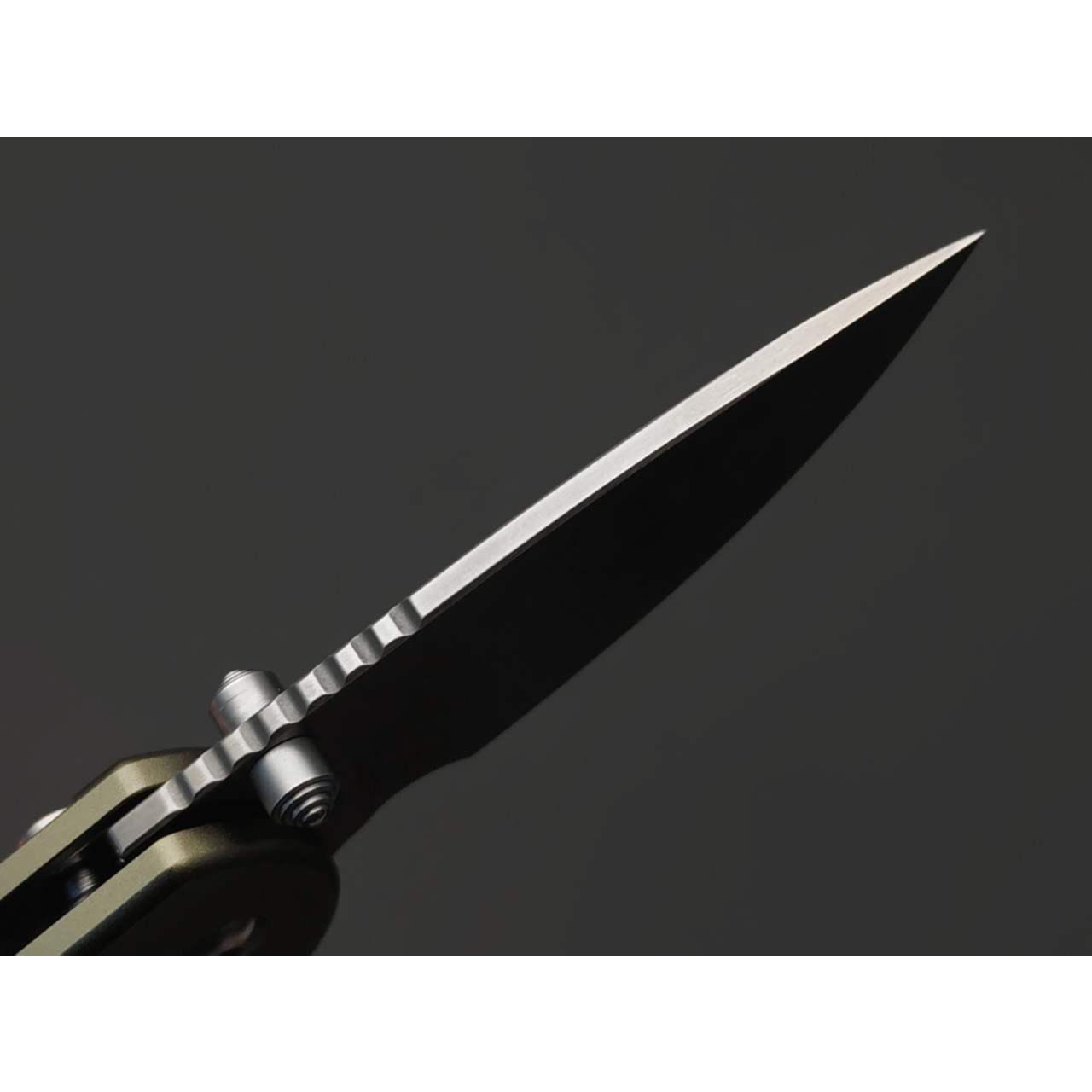 CJRB нож складной Mica J1934-GN сталь AR-RPM9, рукоять Aluminum green