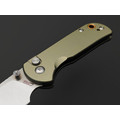 CJRB нож складной Mica J1934-GN сталь AR-RPM9, рукоять Aluminum green