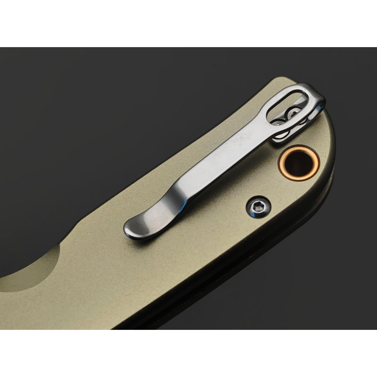 CJRB нож складной Mica J1934-GN сталь AR-RPM9, рукоять Aluminum green