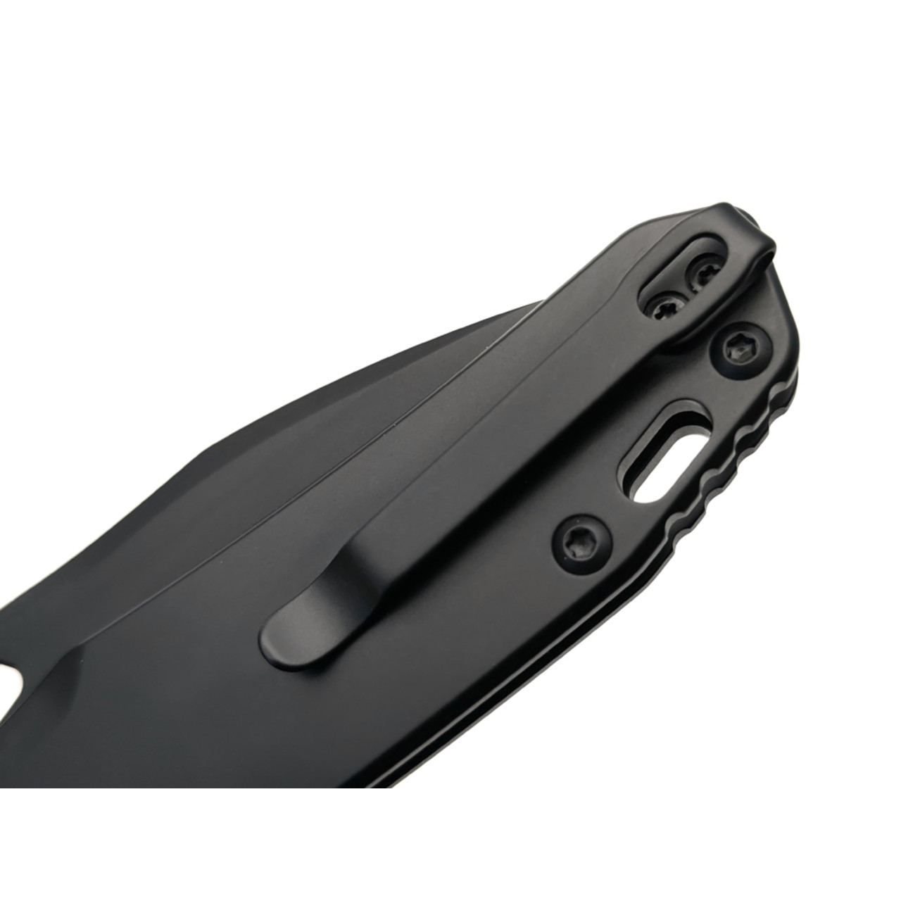 CJRB нож складной Frack J1931-BST сталь AR-RPM9 black PVD, рукоять Steel black