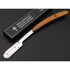 Boker Solingen бритва-шаветка Pro Barberette Olive 140906, рукоять Олива
