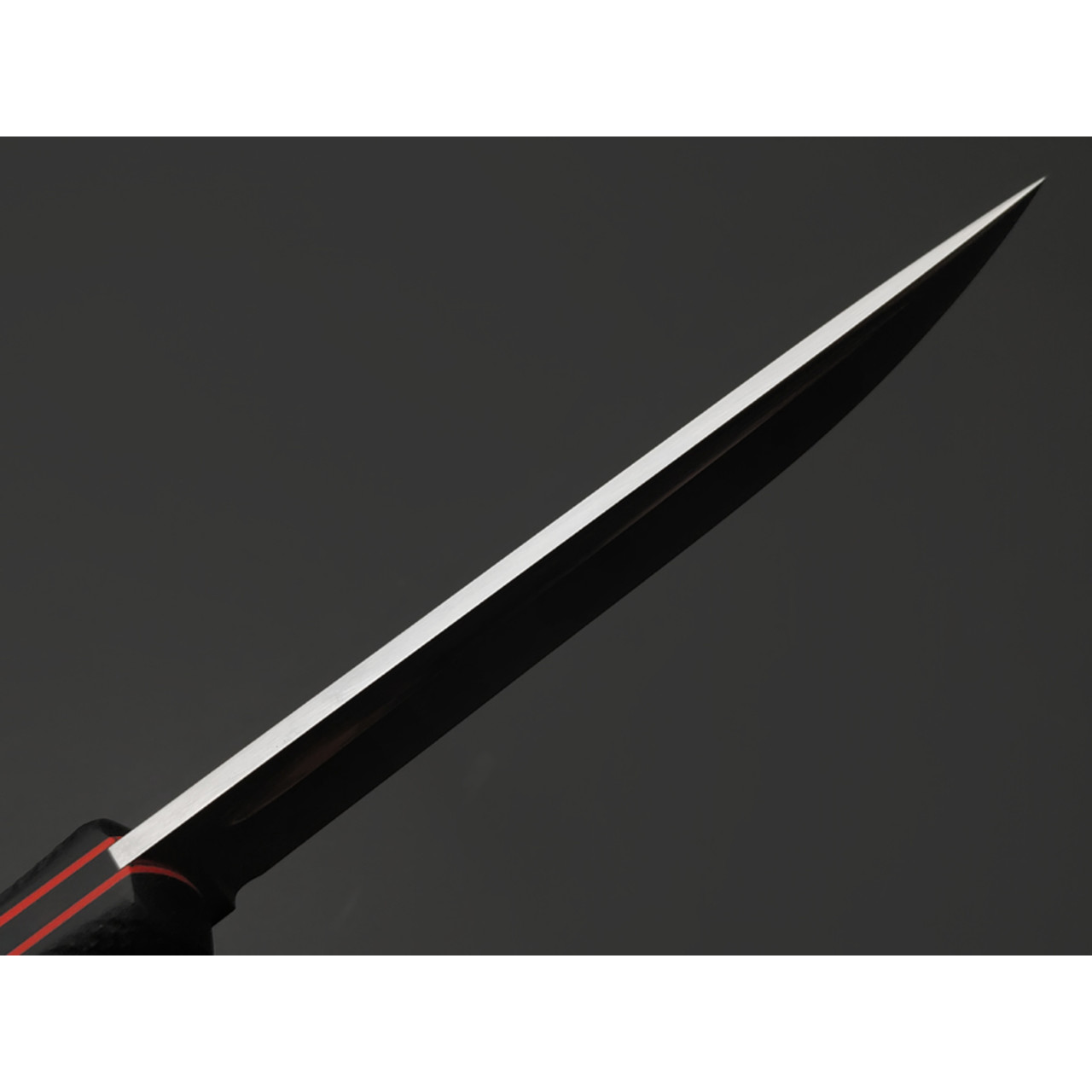Град Горький нож Большой Техно-Томми сталь VG-10 satin рукоять G10 black & red