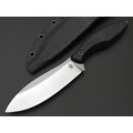 Град Горький нож Канадец сталь Х12МФ satin рукоять G10 black & red