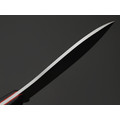 Град Горький нож Канадец сталь Х12МФ satin рукоять G10 black & red