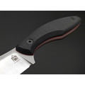 Град Горький нож Канадец сталь Х12МФ satin рукоять G10 black & red