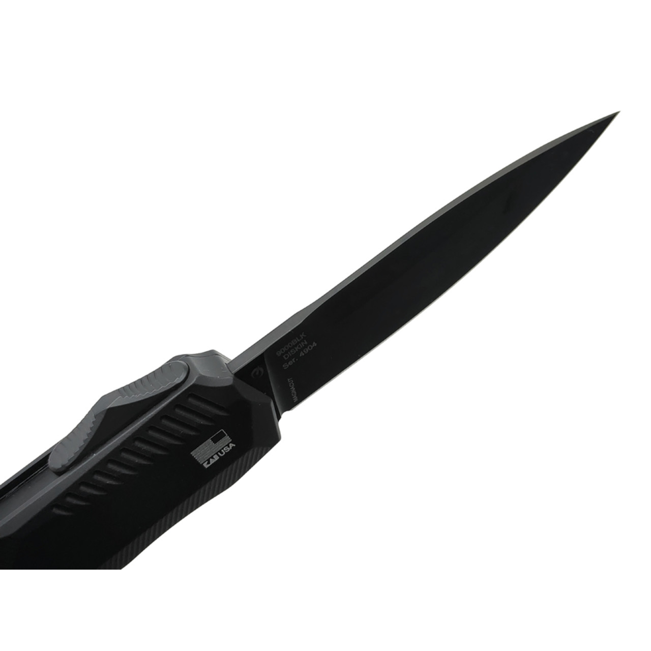Kershaw нож складной автоматический Livewire 9000BLK сталь CPM Magnacut PVD, рукоять Aluminum 6061-T6 black