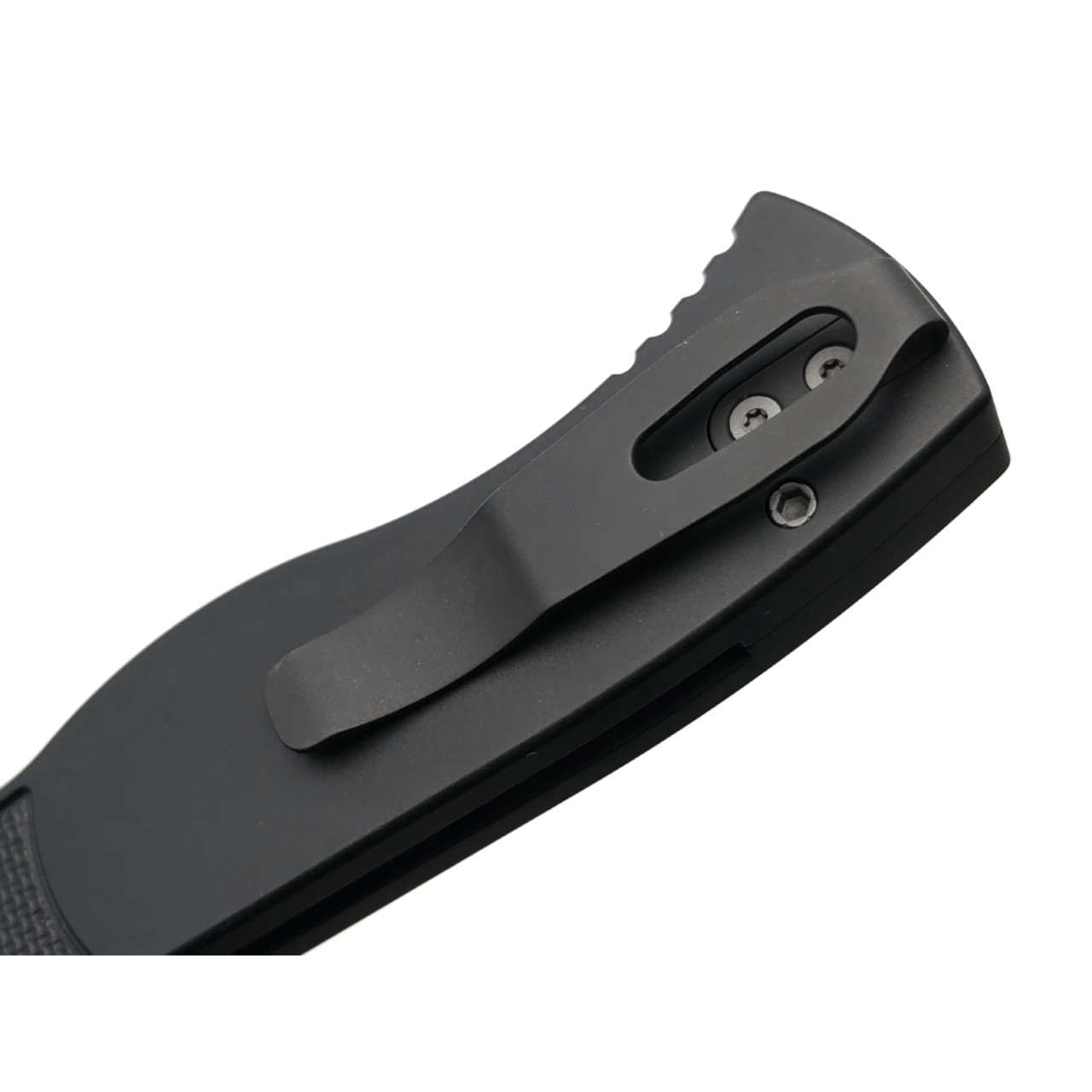 Pro-Tech нож складной автоматический T201 Tactical Response 2 сталь CPM Magnacut стоунвош, рукоять Aluminum black