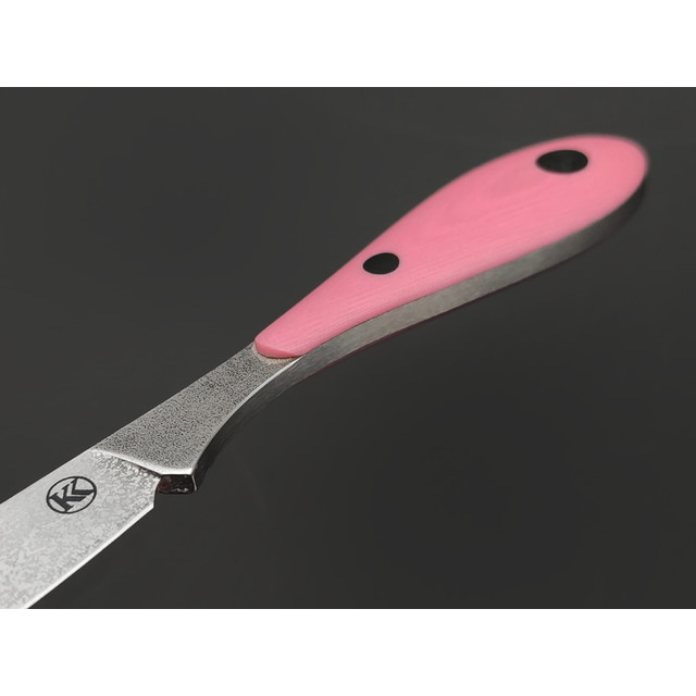 Кирилл Козлов нож Осока Мини сталь VG-10, рукоять G10 pink