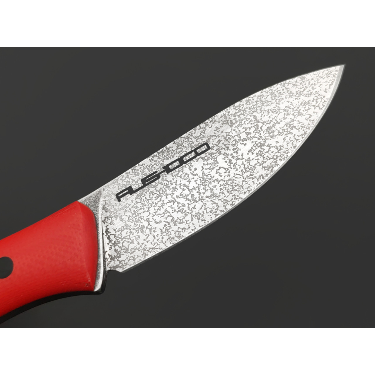 Кирилл Козлов нож Птичий Скальпель Мини сталь Aus-10Co, рукоять G10 red