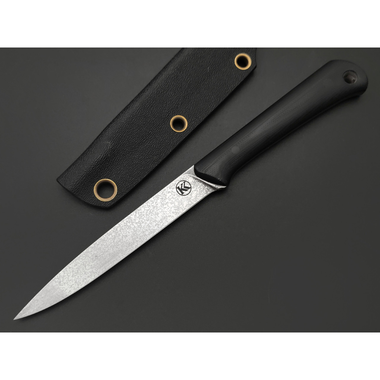 Кирилл Козлов нож Узкий сталь Aus-10Co, рукоять G10 black