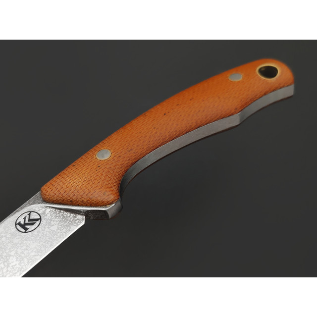 Кирилл Козлов нож Хэнди Mod. сталь D2, рукоять Micarta brown