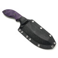 Волчий Век нож Кондрат 12 сталь N690 WA стоунвош, рукоять G10 purple, винты