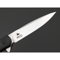 Kizlyar Supreme складной нож Hussar сталь VG-10 стоунвош, рукоять FRN black