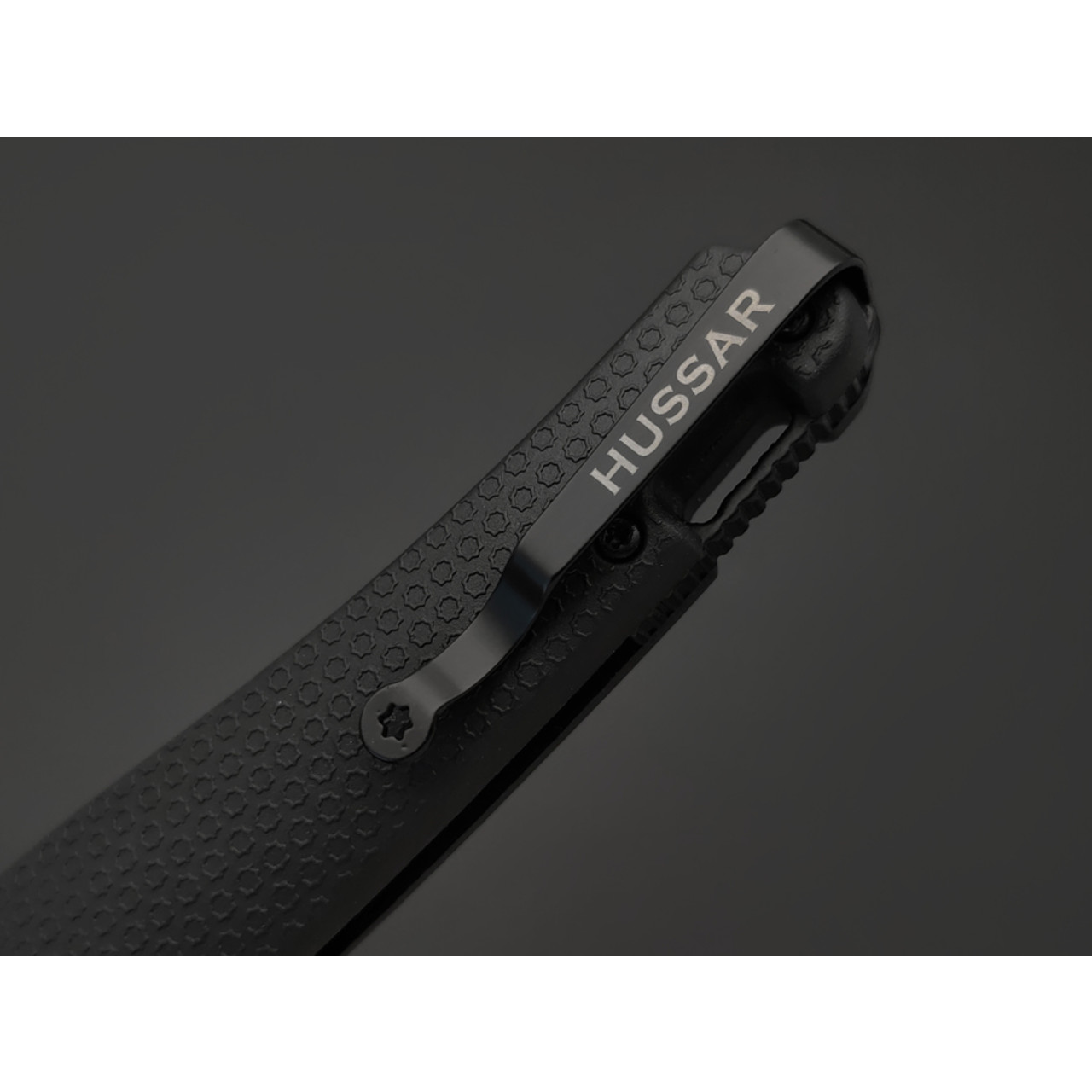 Kizlyar Supreme складной нож Hussar сталь VG-10 стоунвош, рукоять FRN black
