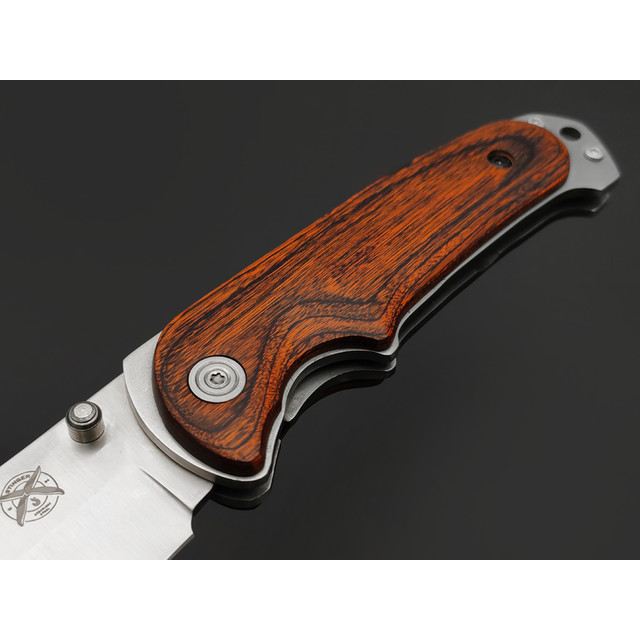 Stinger нож складной FK-8236 сталь 3Cr13 полировка, рукоять Pakka wood, сталь