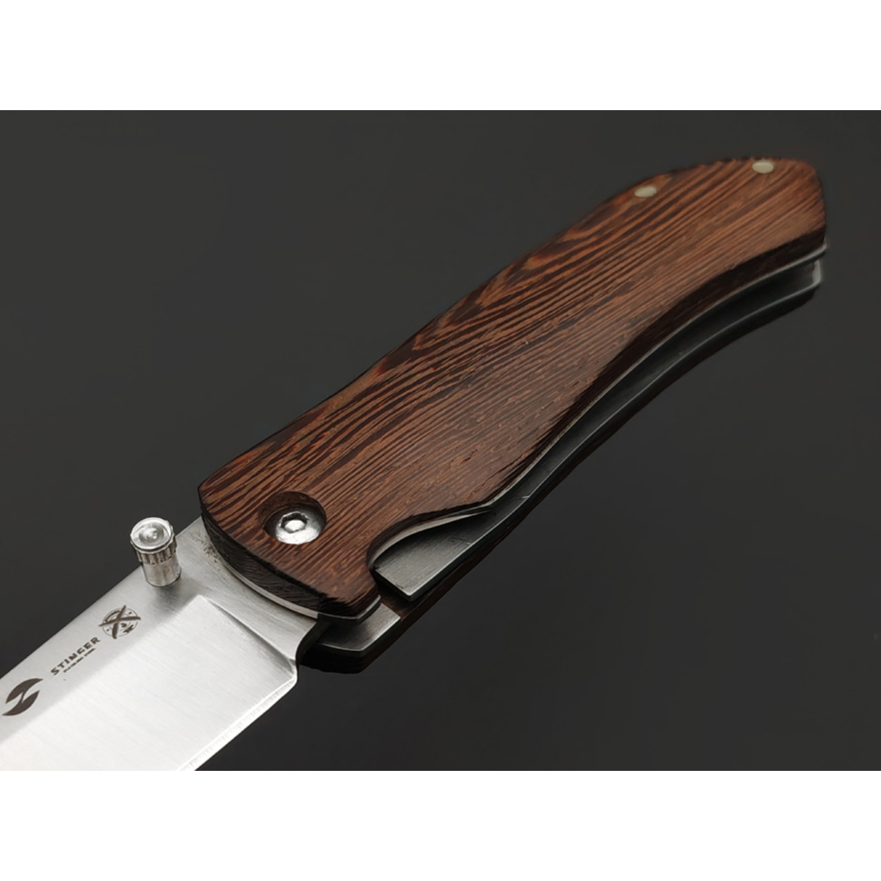 Stinger нож складной FB634 сталь 420 satin, рукоять Дерево венге