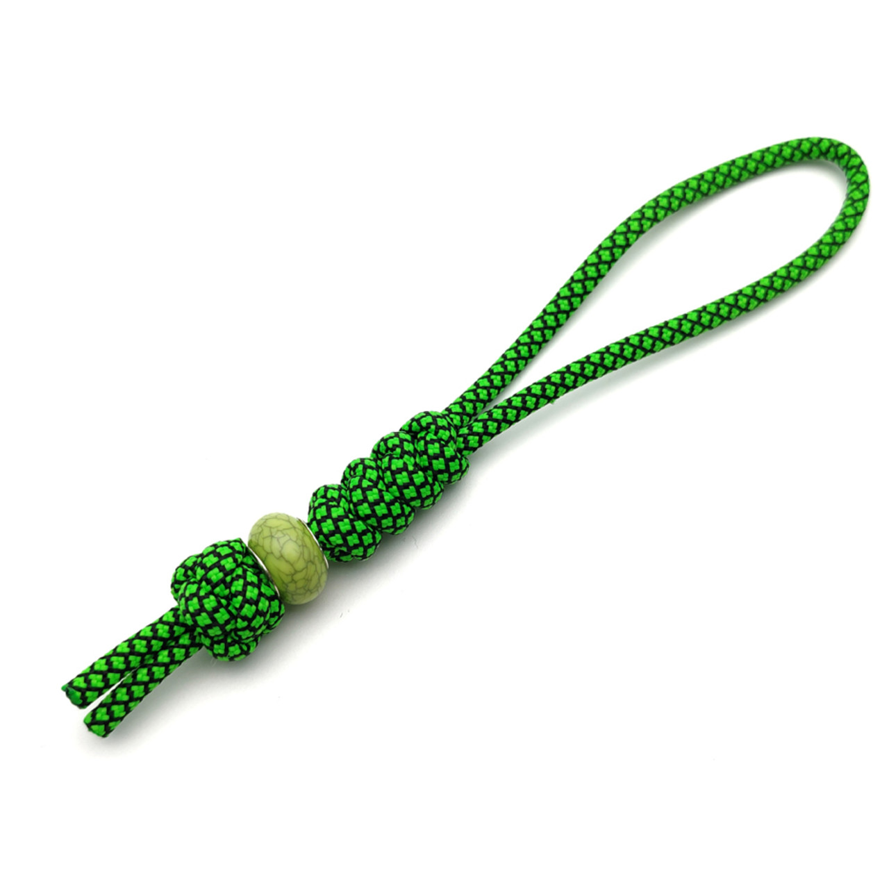 Темляк ОрЛина - Lime Snake с бусиной