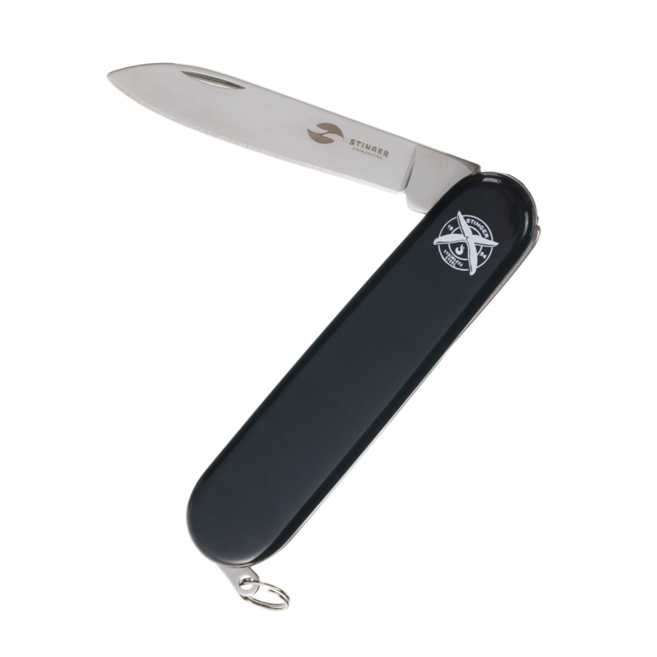 Stinger нож многофункциональный FK-K5006NH-2F (2 функции) сталь 420, рукоять ABS black