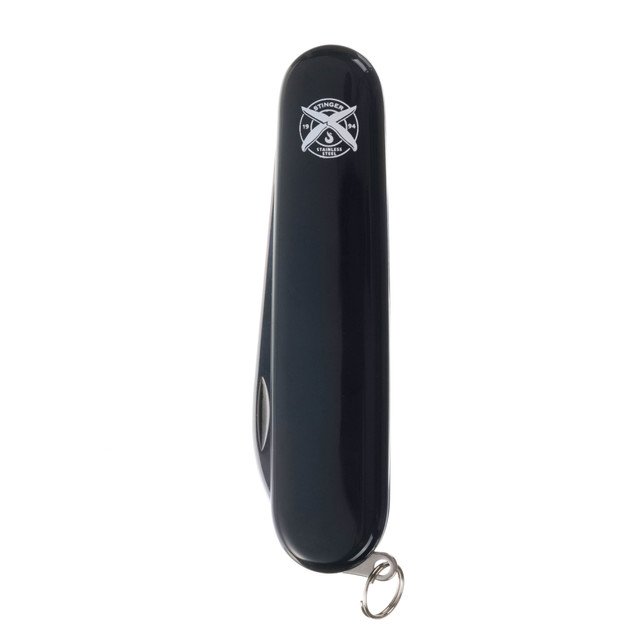 Stinger нож многофункциональный FK-K5006NH-2F (2 функции) сталь 420, рукоять ABS black