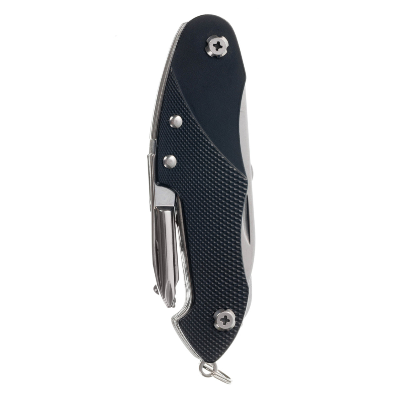 Stinger нож многофункциональный FK-KG5011L7 (15 функций) сталь 420, рукоять Aluminum black
