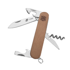 Stinger нож многофункциональный FK-K5019-5P (10 функций) сталь 420, рукоять Дерево сапеле