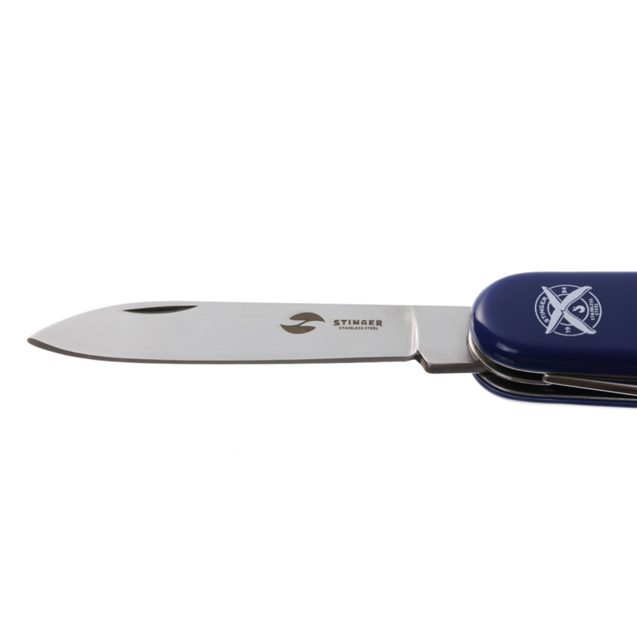 Stinger нож многофункциональный FK-K5005NH-10F (10 функций) сталь 420, рукоять ABS синий