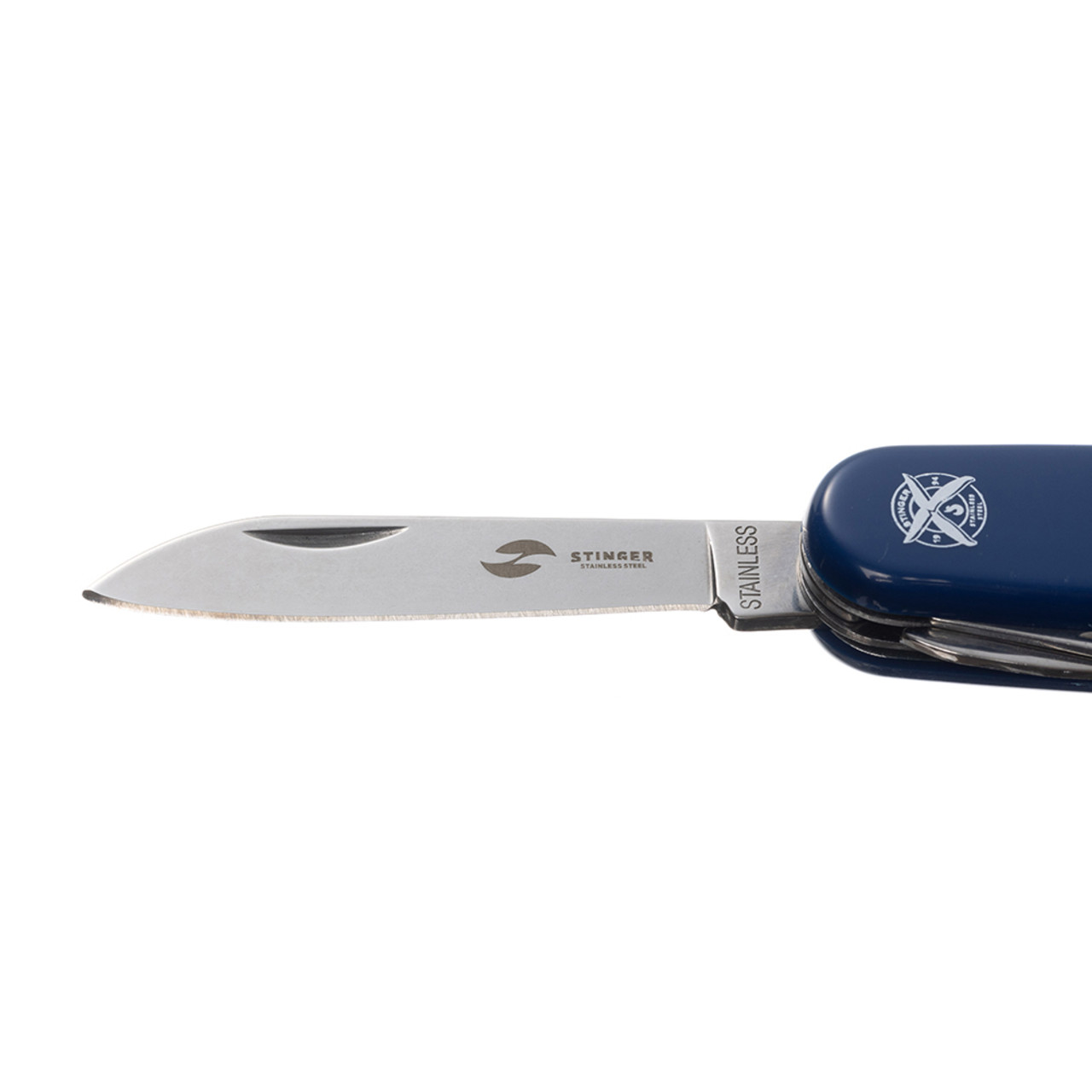 Stinger нож многофункциональный FK-K5020-6P (11 функций) сталь 420, рукоять ABS blue