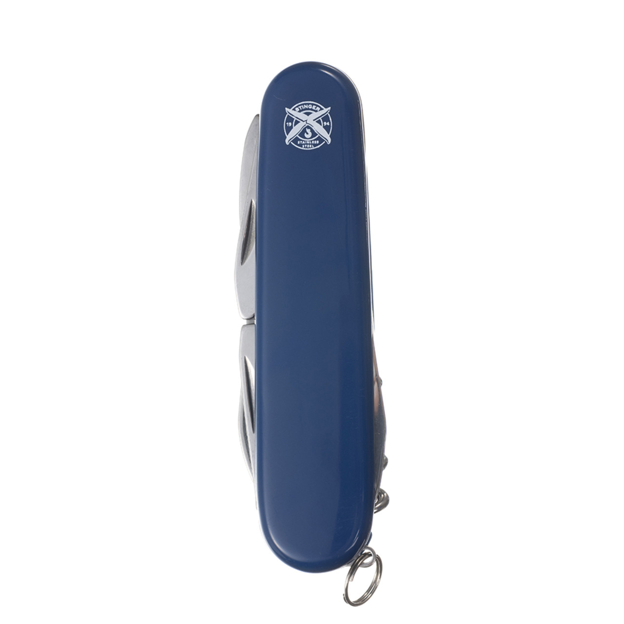 Stinger нож многофункциональный FK-K5020-6PB (11 функций) сталь 420, рукоять ABS blue, блистер