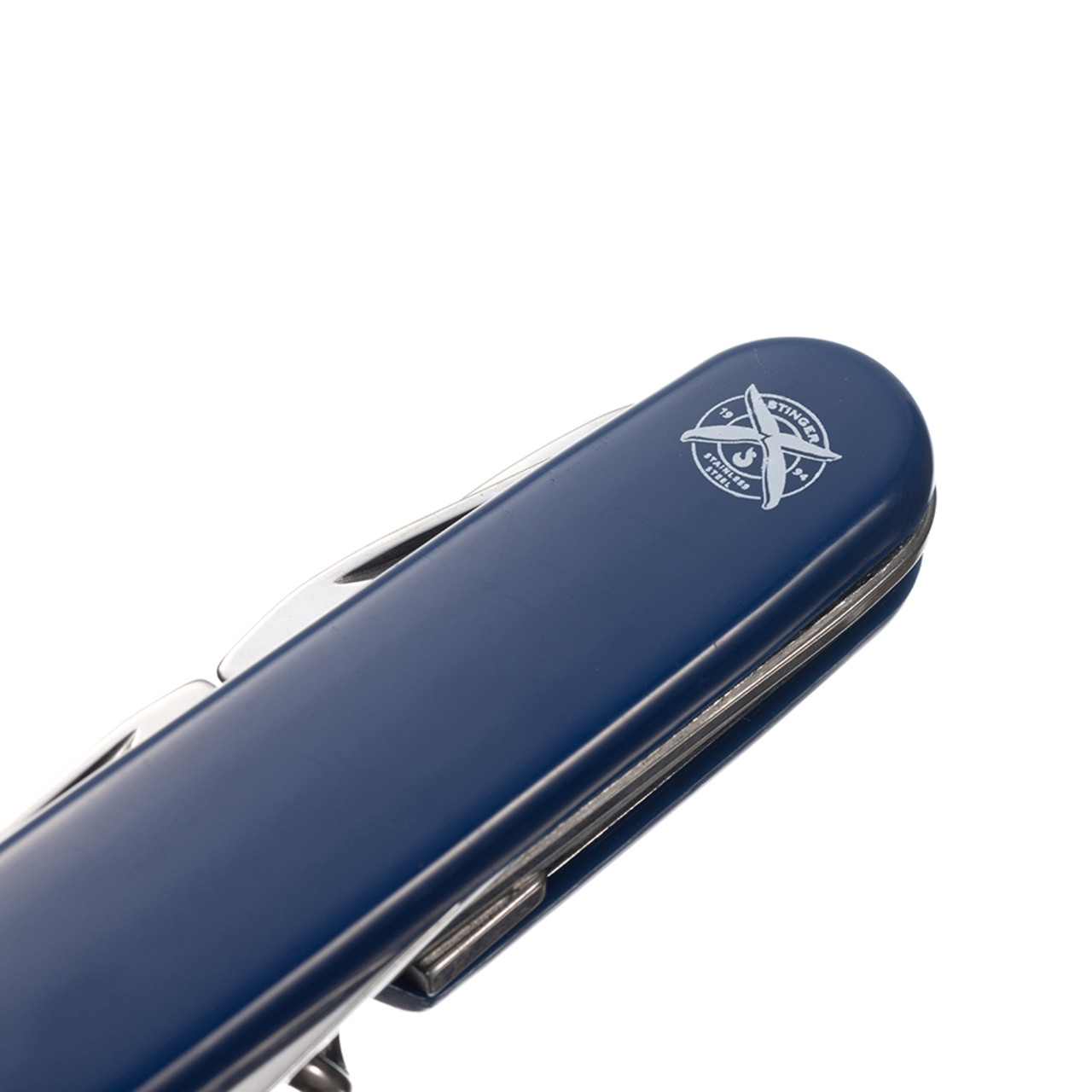 Stinger нож многофункциональный FK-K5020-6PB (11 функций) сталь 420, рукоять ABS blue, блистер