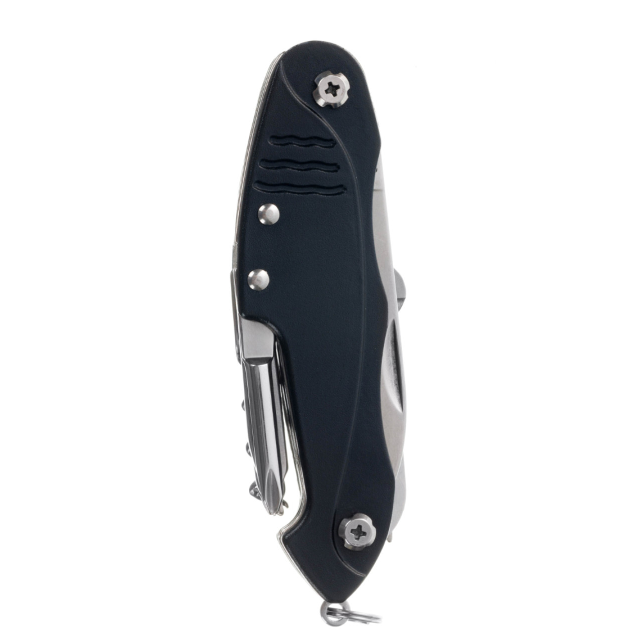 Stinger нож многофункциональный FK-KG5011L2B (15 функций) сталь 420, рукоять Aluminum black, блистер