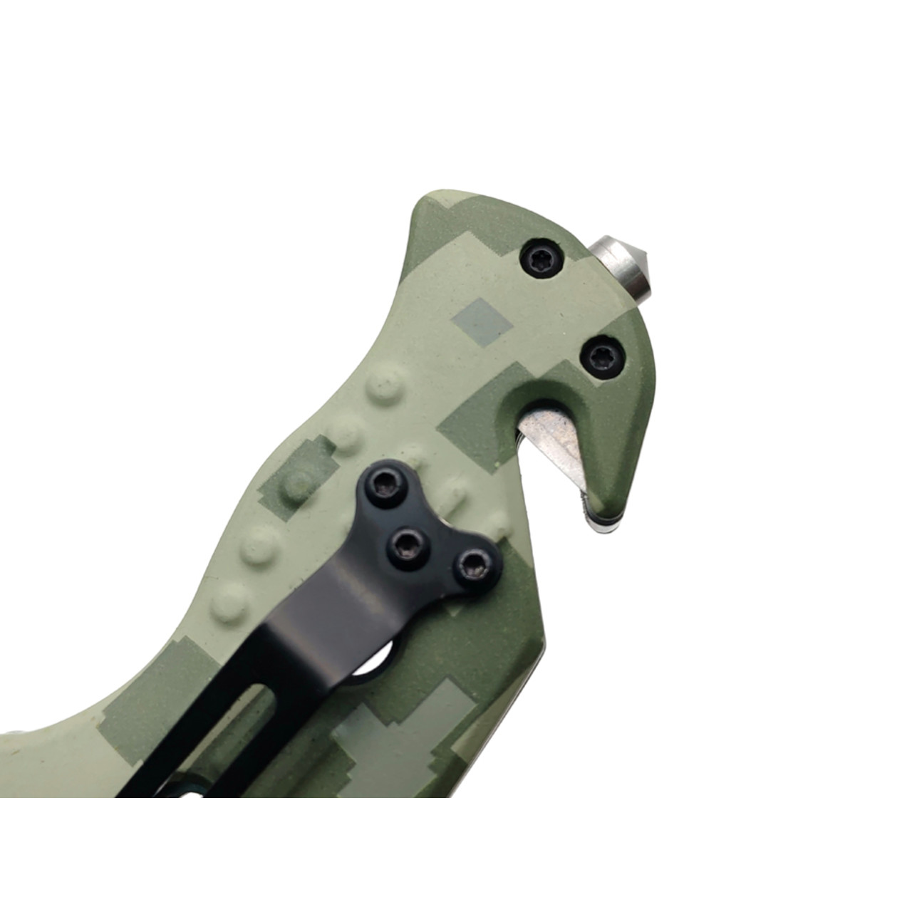 Stinger нож складной FK-008X сталь 3Cr13 black, рукоять Aluminum digital camo