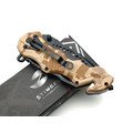 Stinger нож складной FK-014X сталь 3Cr13 black, рукоять Aluminum sand camo