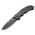 Stinger нож складной FK-1116BK сталь 3Cr13 black, рукоять Pakka wood, сталь