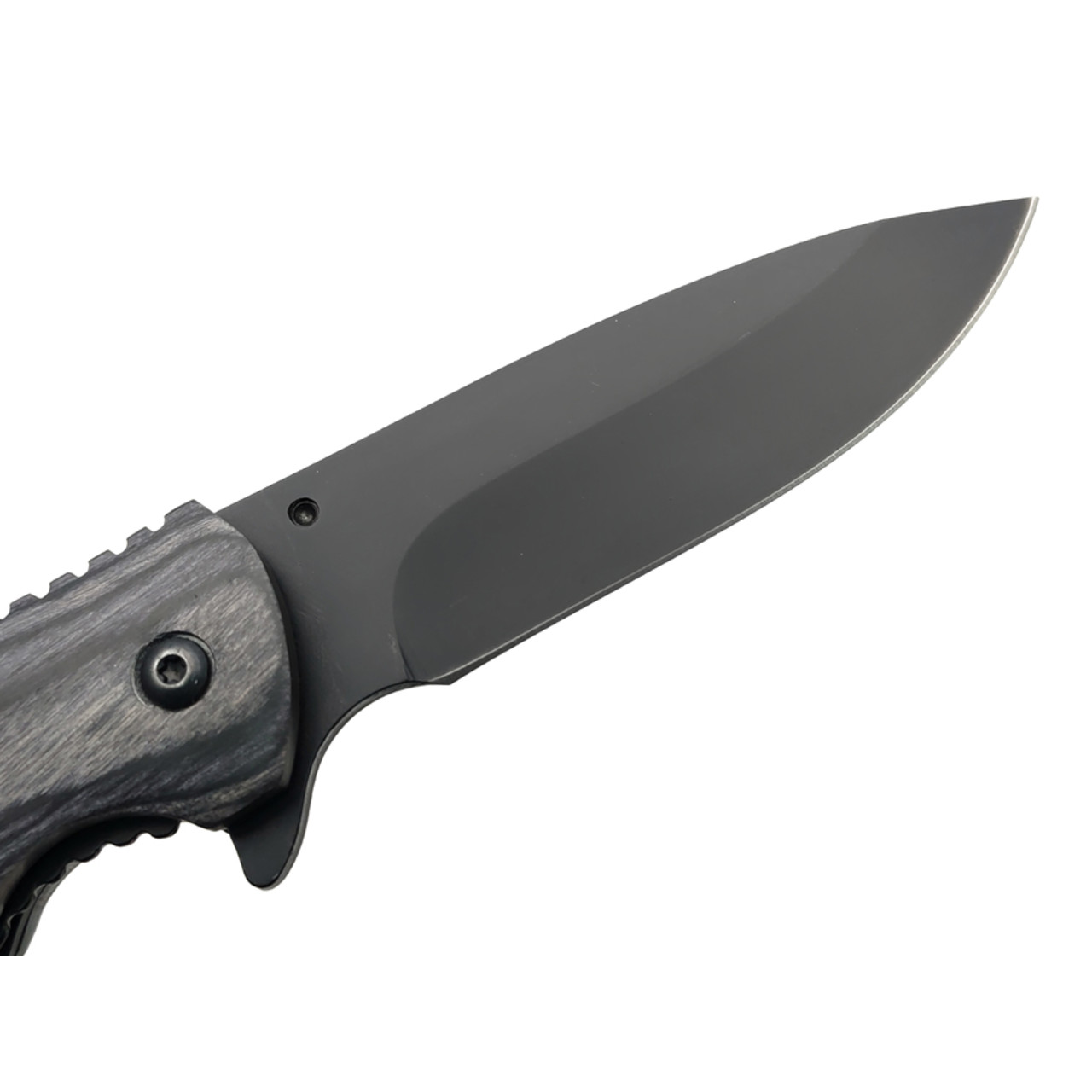 Stinger нож складной FK-1116BK сталь 3Cr13 black, рукоять Pakka wood, сталь