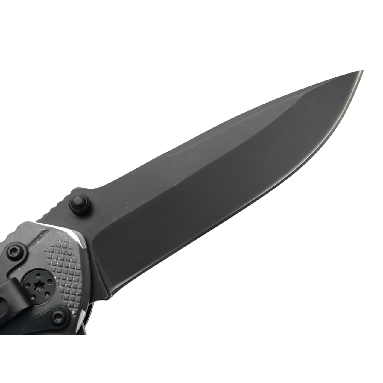 Stinger нож складной FK-019SNO-CA сталь 3Cr13 black, рукоять Aluminum Siberian camo