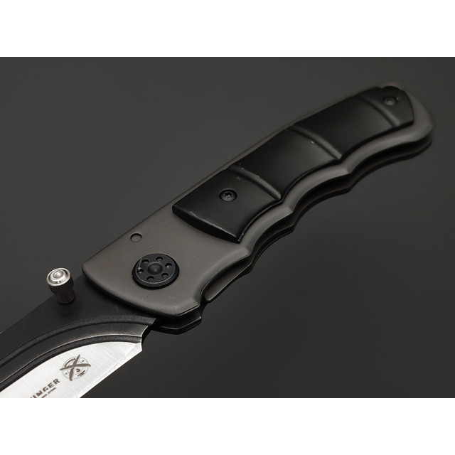 Stinger нож складной FB0072 сталь 420 satin & black, рукоять Aluminum black & grey, сталь